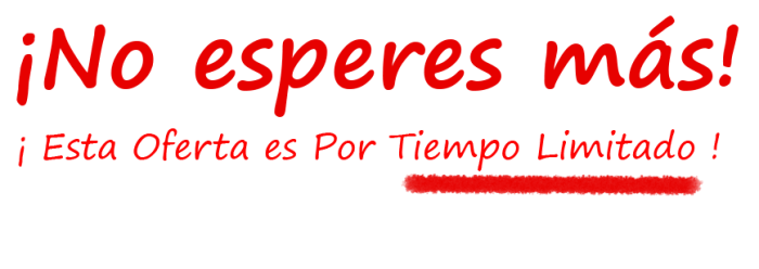 Promoción por Tiempo Limitado